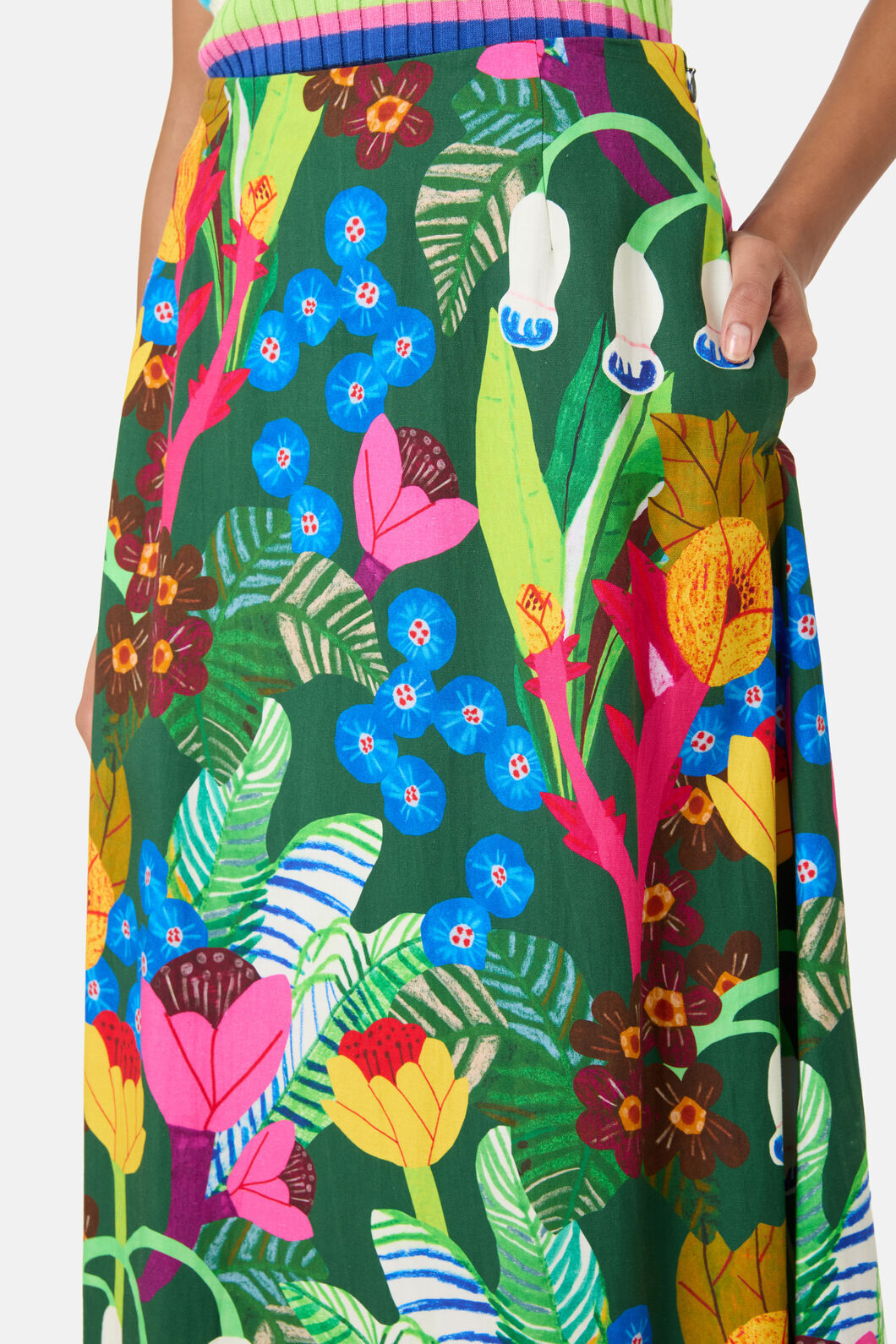 Gorman NZ - Sanctuary Print Midi Skirt - print