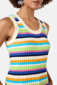 Gorman NZ - Sanctuary Stripe Knit Tank - multi