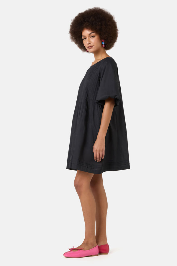 Gorman NZ - Willa Organic Smock Dress - black