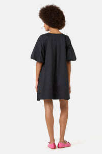 Gorman NZ - Willa Organic Smock Dress - black