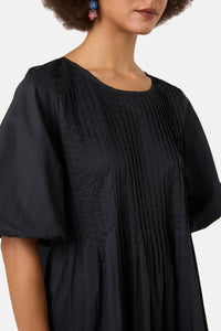 Gorman NZ - Willa Organic Smock Dress - black