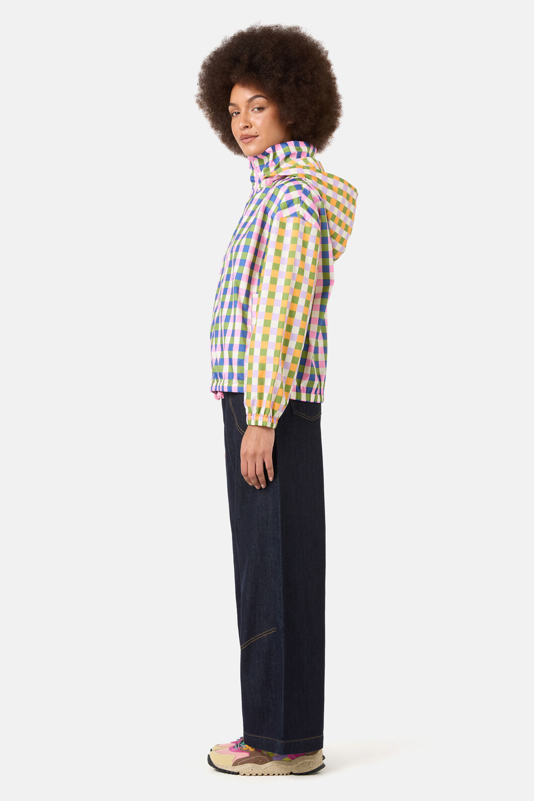 Gorman NZ - Gillian Gingham Spray Jacket - print
