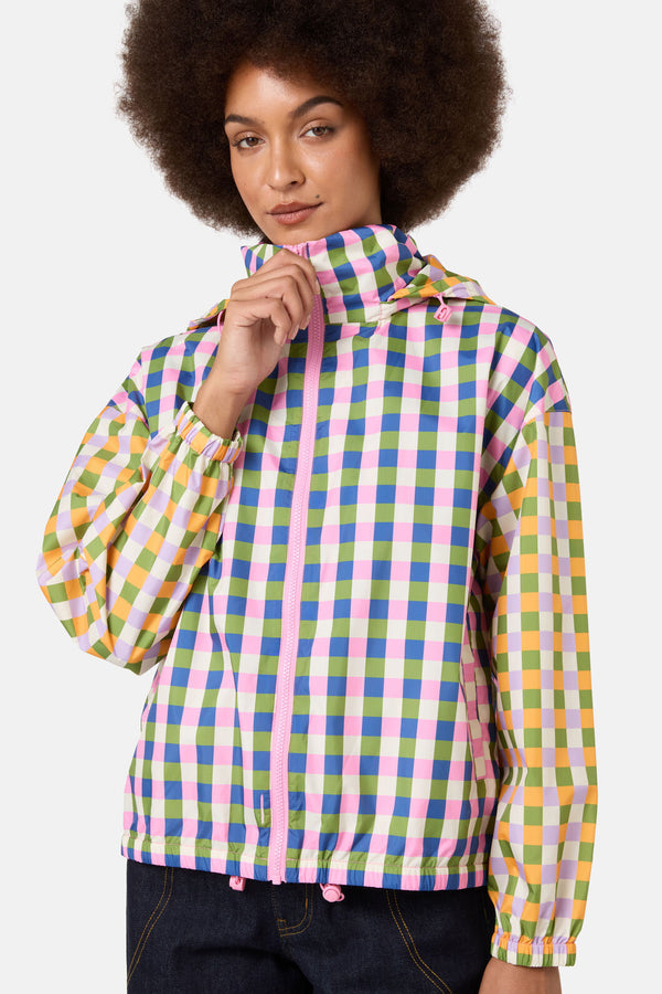 Gorman NZ - Gillian Gingham Spray Jacket - print