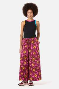 Gorman NZ - Flowerful Seersucker Pant - print