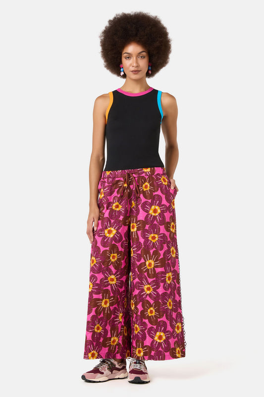 Gorman NZ - Flowerful Seersucker Pant - print