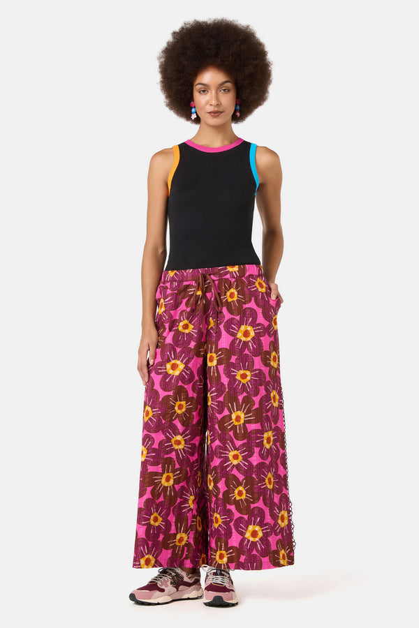Gorman NZ - Flowerful Seersucker Pant - print