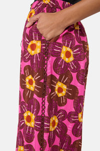 Gorman NZ - Flowerful Seersucker Pant - print