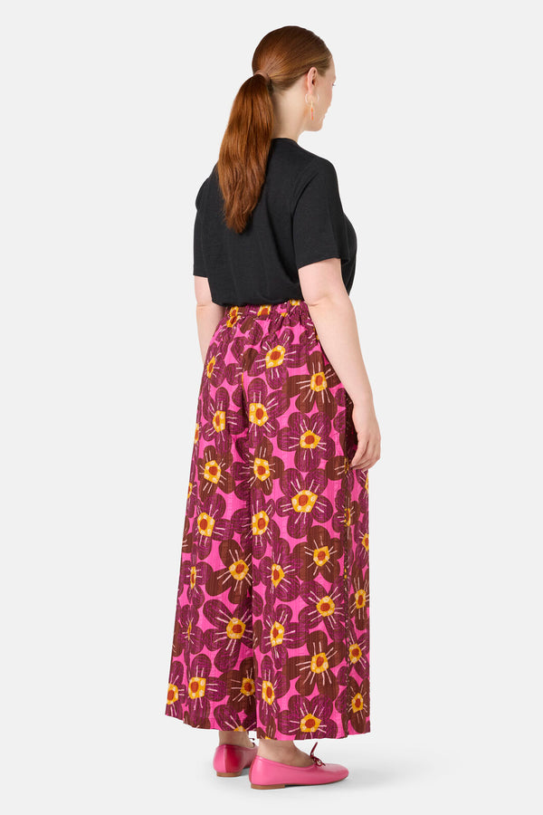 Gorman NZ - Flowerful Seersucker Pant - print