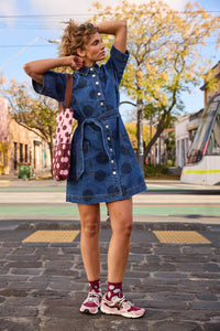 Gorman NZ - On The Dot Denim Dress - denim