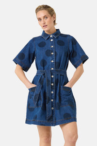 Gorman NZ - On The Dot Denim Dress - denim