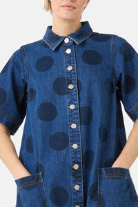 Gorman NZ - On The Dot Denim Dress - denim
