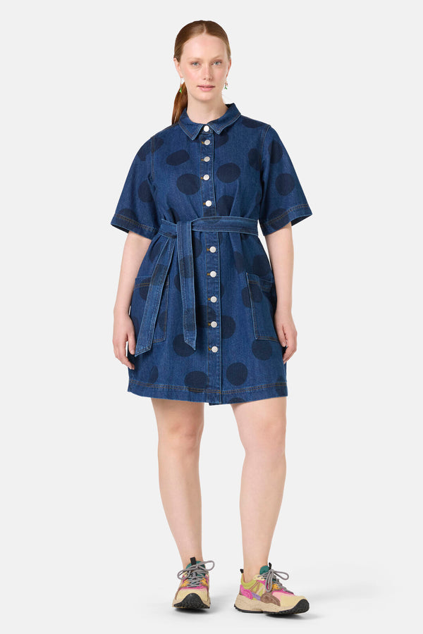 Gorman NZ - On The Dot Denim Dress - denim
