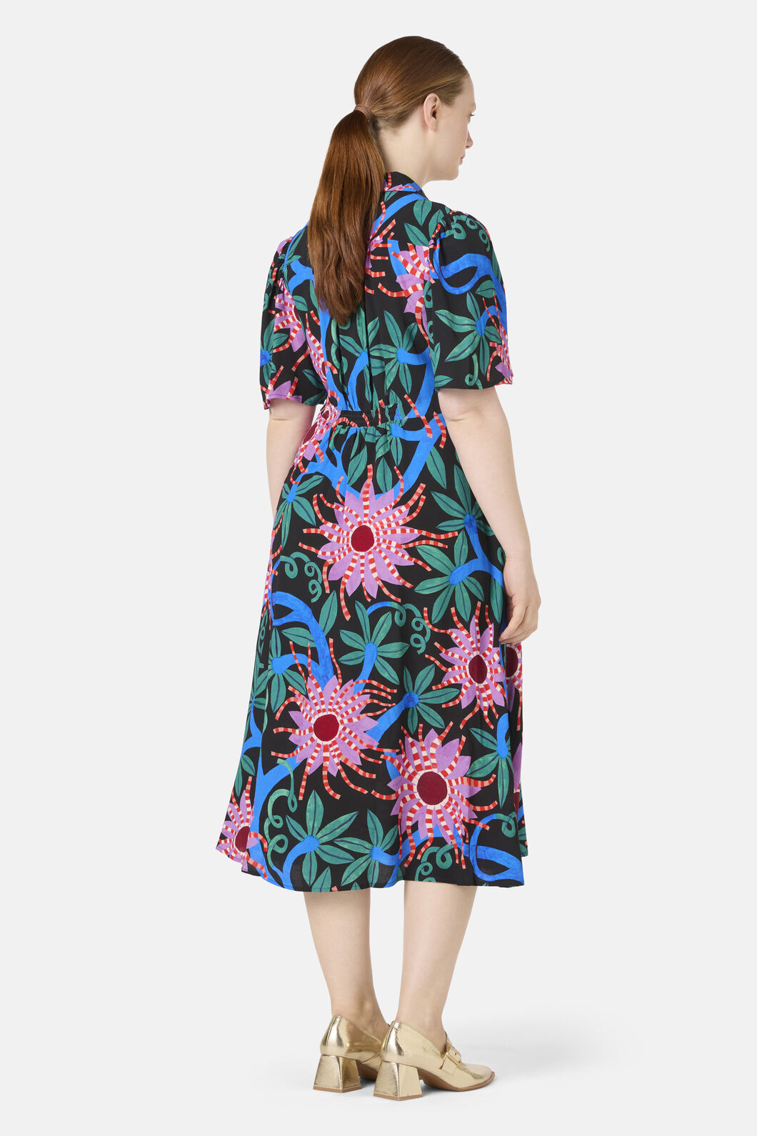 Gorman NZ - Passion Flower Shirt Dress - print