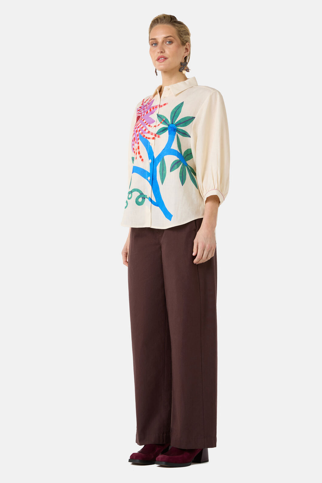 Gorman NZ - Passion Flower Shirt - print