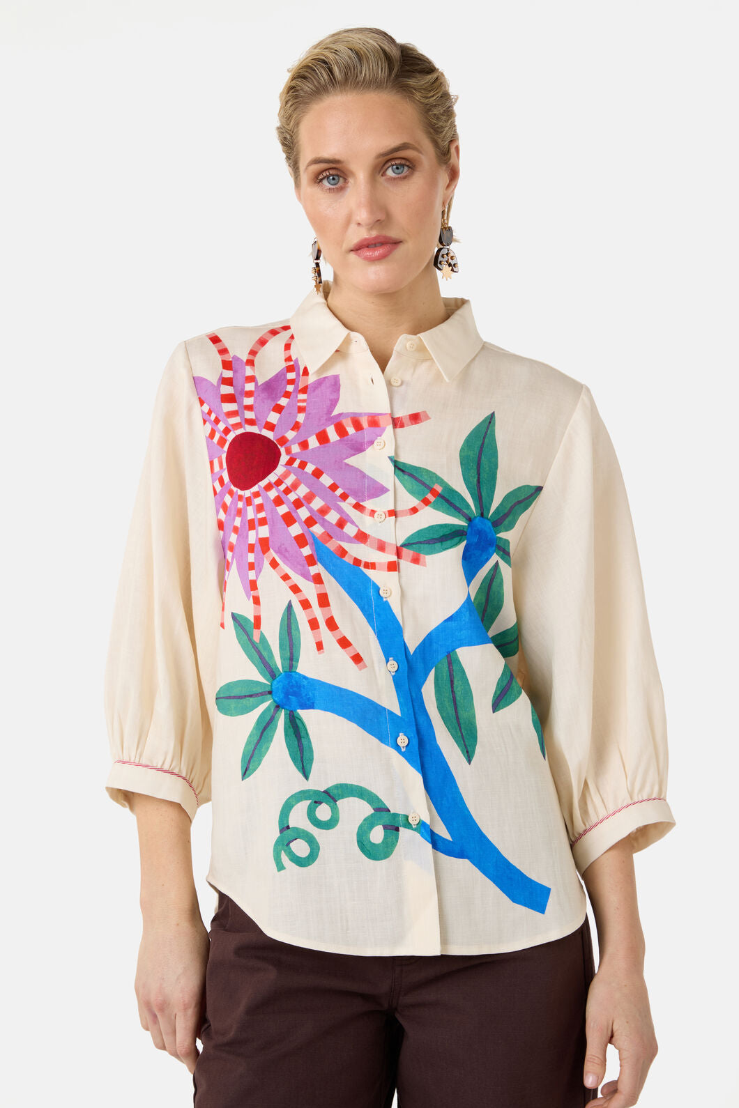 Gorman NZ - Passion Flower Shirt - print