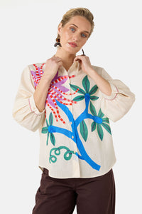Gorman NZ - Passion Flower Shirt - print