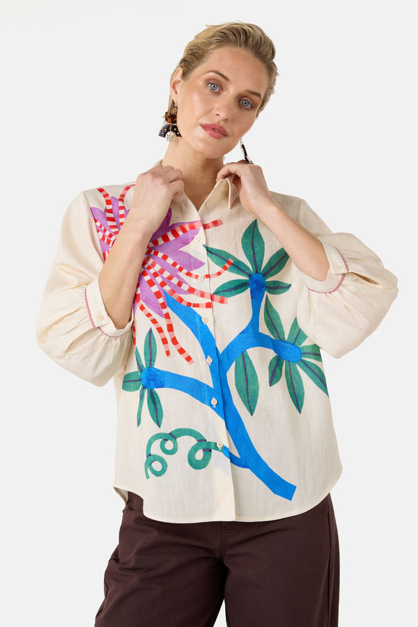 Gorman NZ - Passion Flower Shirt - print