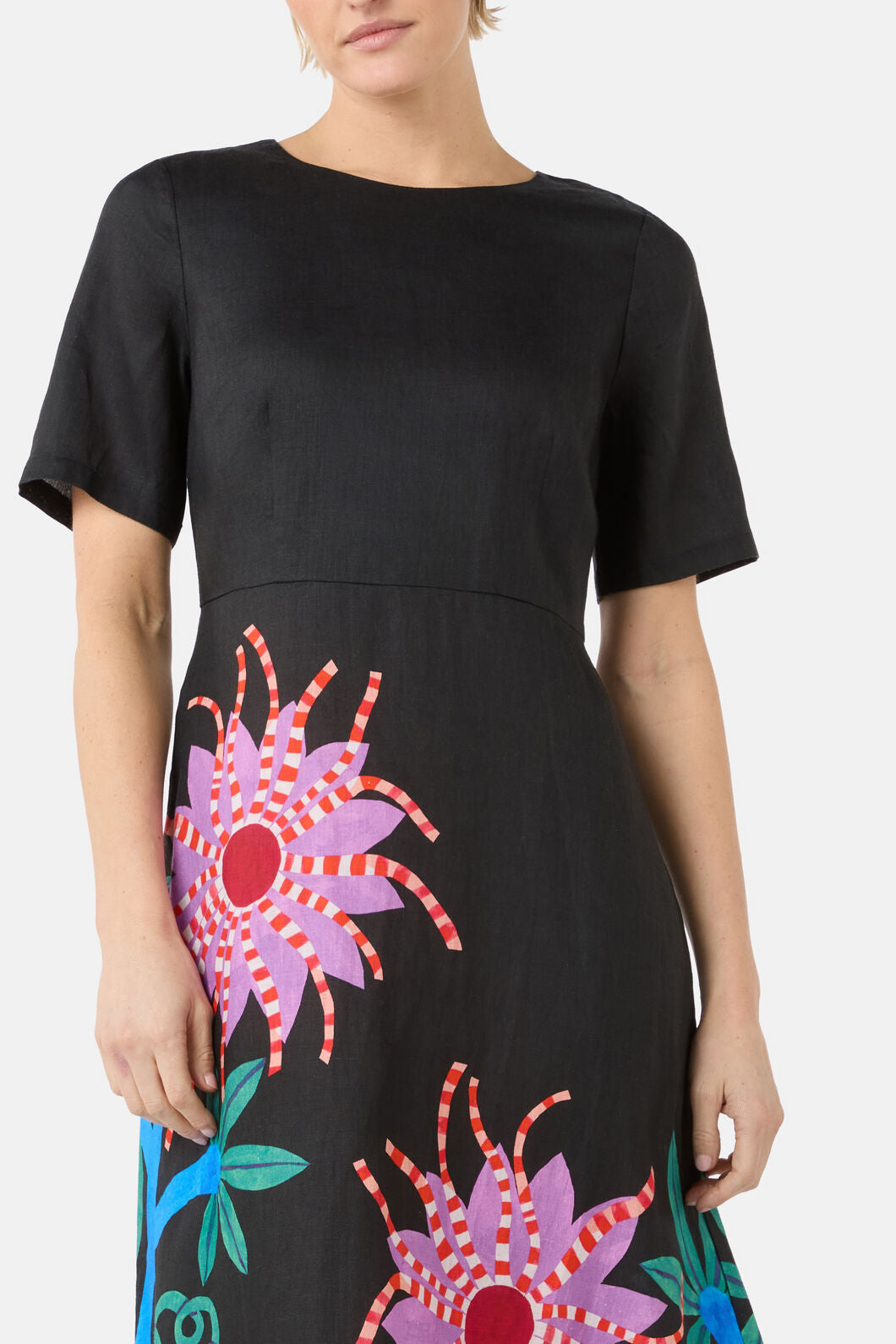 Gorman NZ - Passion Flower Long Dress - print