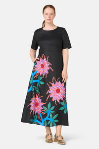 Gorman NZ - Passion Flower Long Dress - print