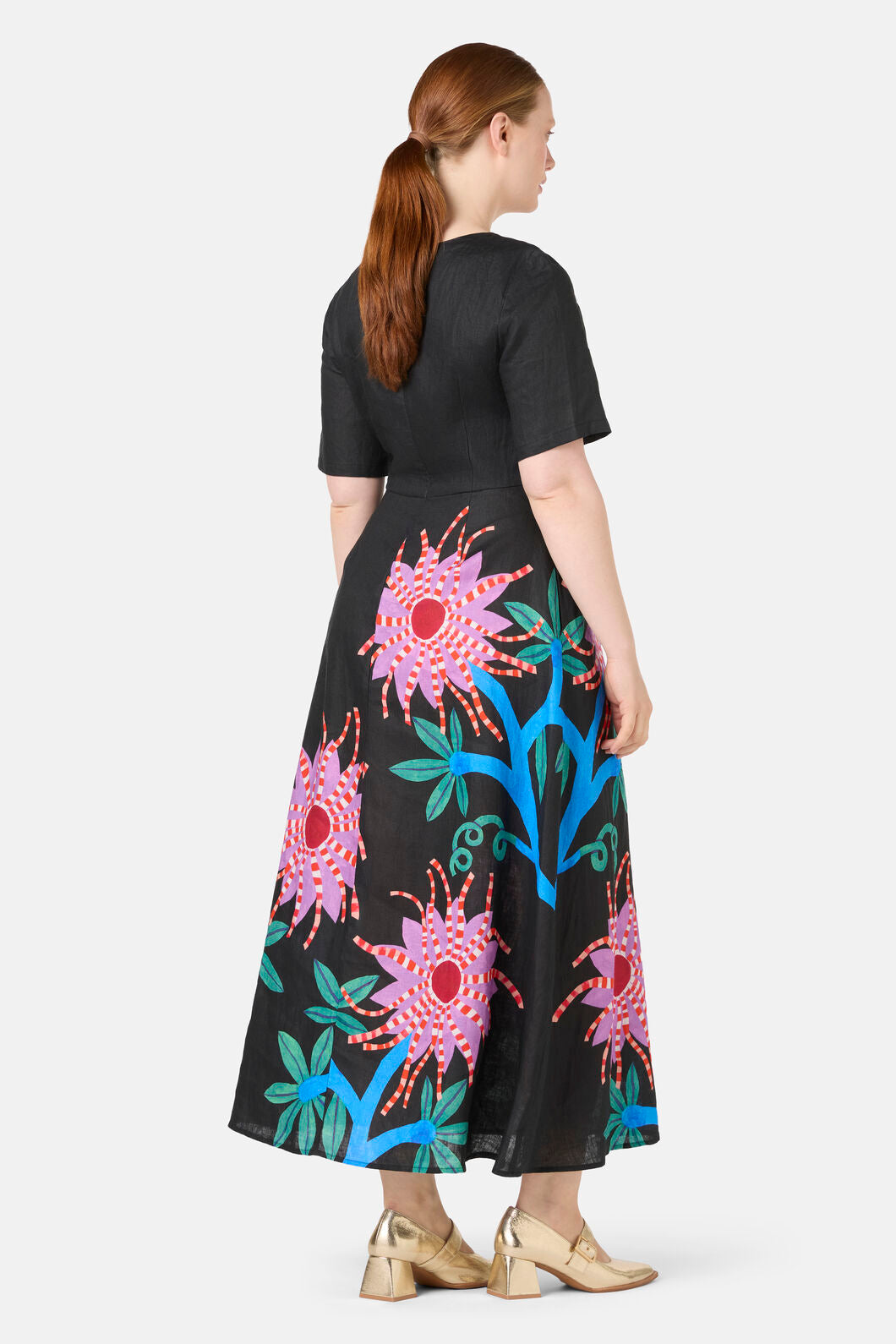 Gorman NZ - Passion Flower Long Dress - print