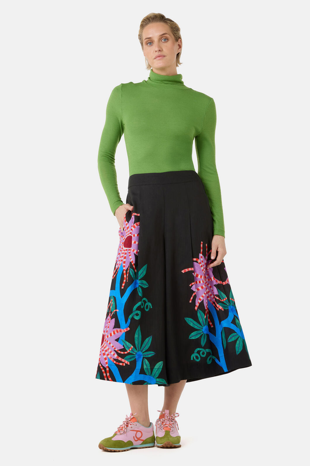 Gorman NZ - Passion Flower Skort - print