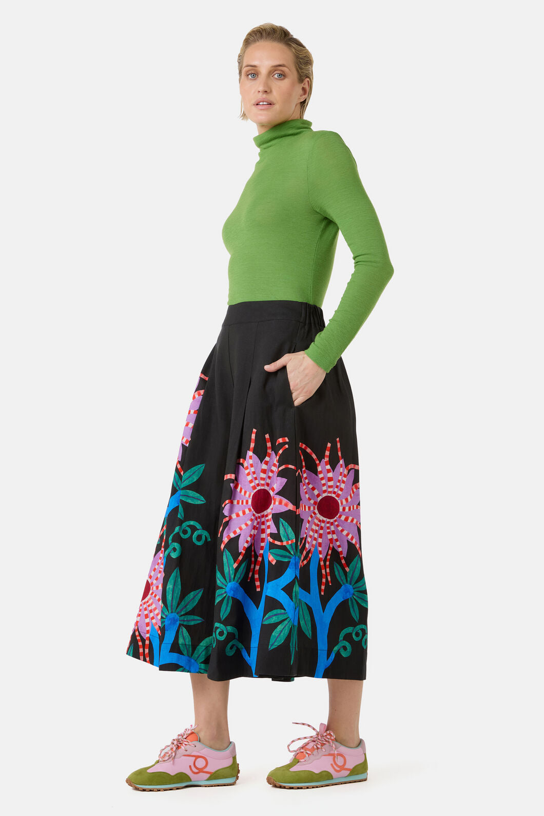 Gorman NZ - Passion Flower Skort - print