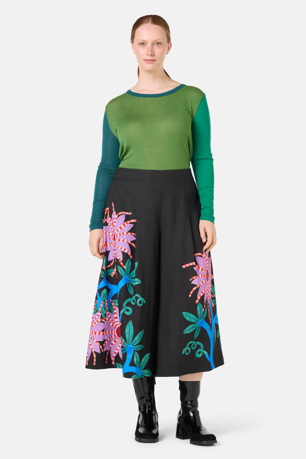 Gorman NZ - Passion Flower Skort - print