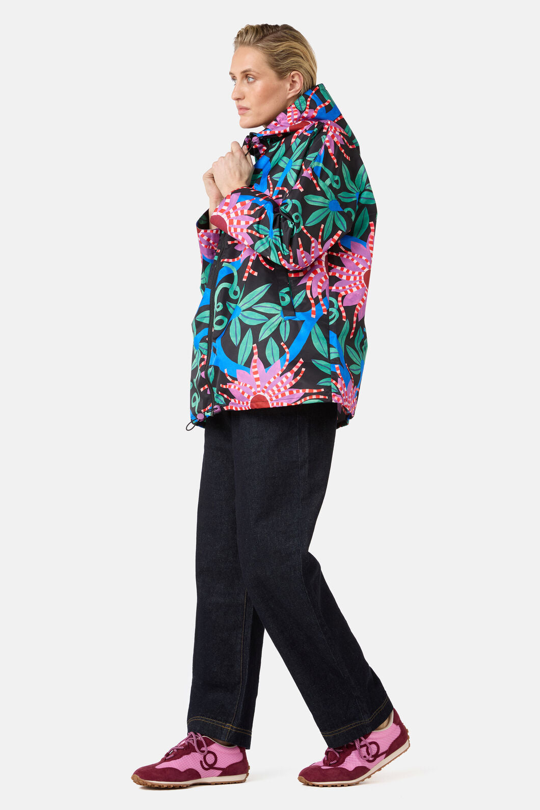Gorman NZ - Passion Flower Raincoat - print