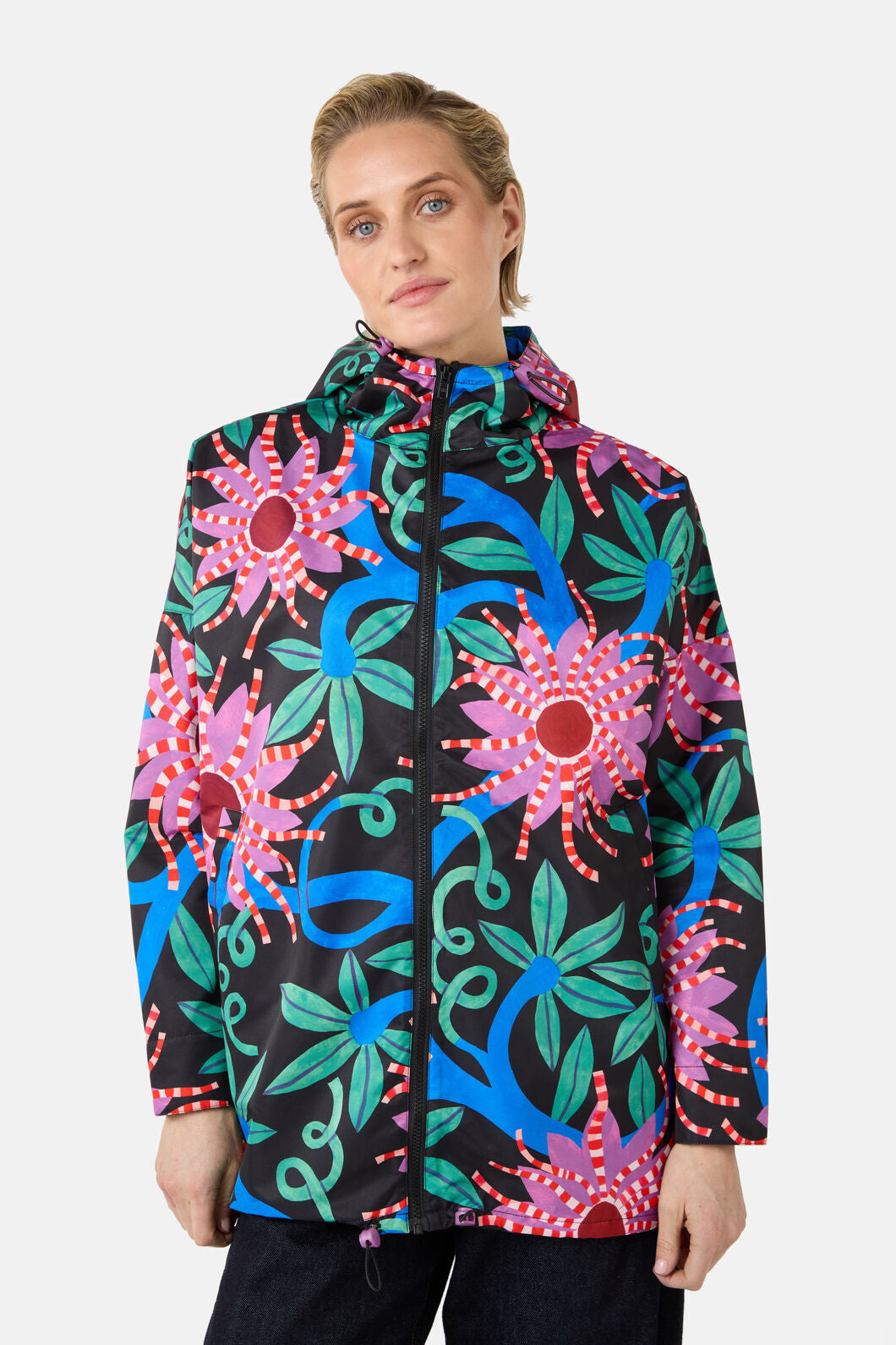 Gorman NZ - Passion Flower Raincoat - print