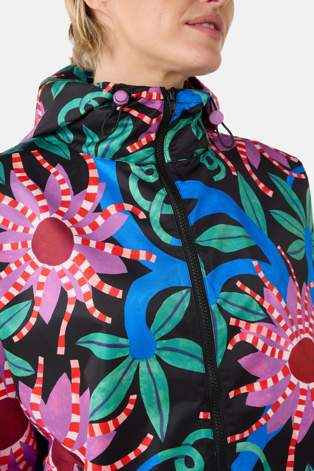 Gorman NZ - Passion Flower Raincoat - print