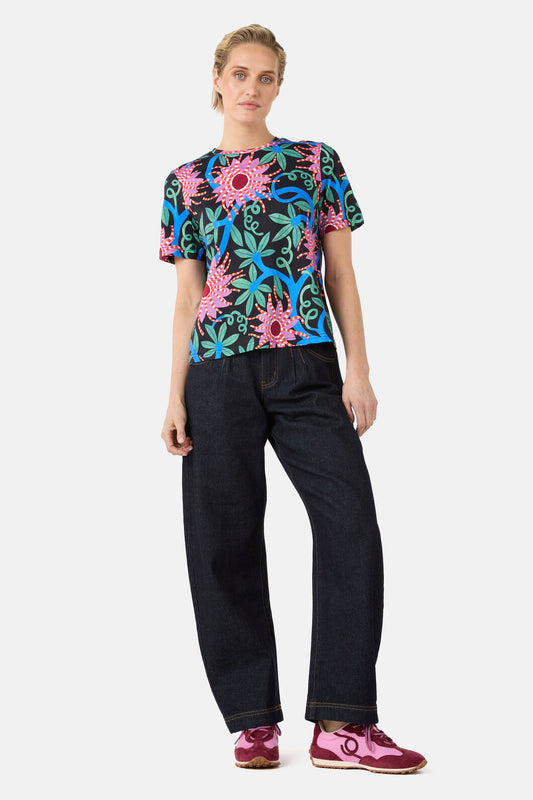 Gorman NZ - Passion Flower Classic Tee - print