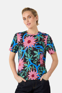Gorman NZ - Passion Flower Classic Tee - print