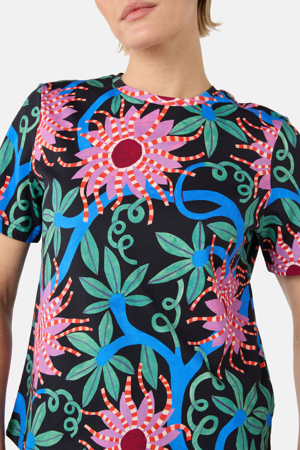Gorman NZ - Passion Flower Classic Tee - print