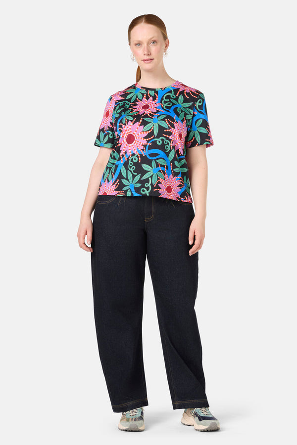 Gorman NZ - Passion Flower Classic Tee - print