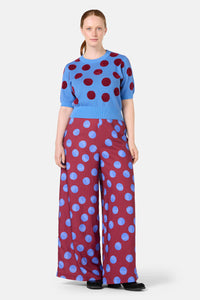 Gorman NZ - On The Dot Knit Top - blue