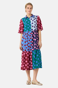 Gorman NZ - On The Dot Spliced Dress - print