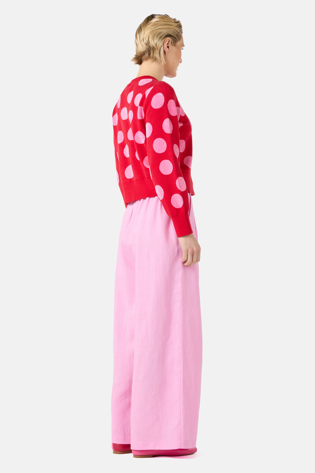 Gorman NZ - On The Dot Knit Cardigan - red