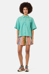 Gorman NZ - Raw Coast Oversized Shirt - turquoise