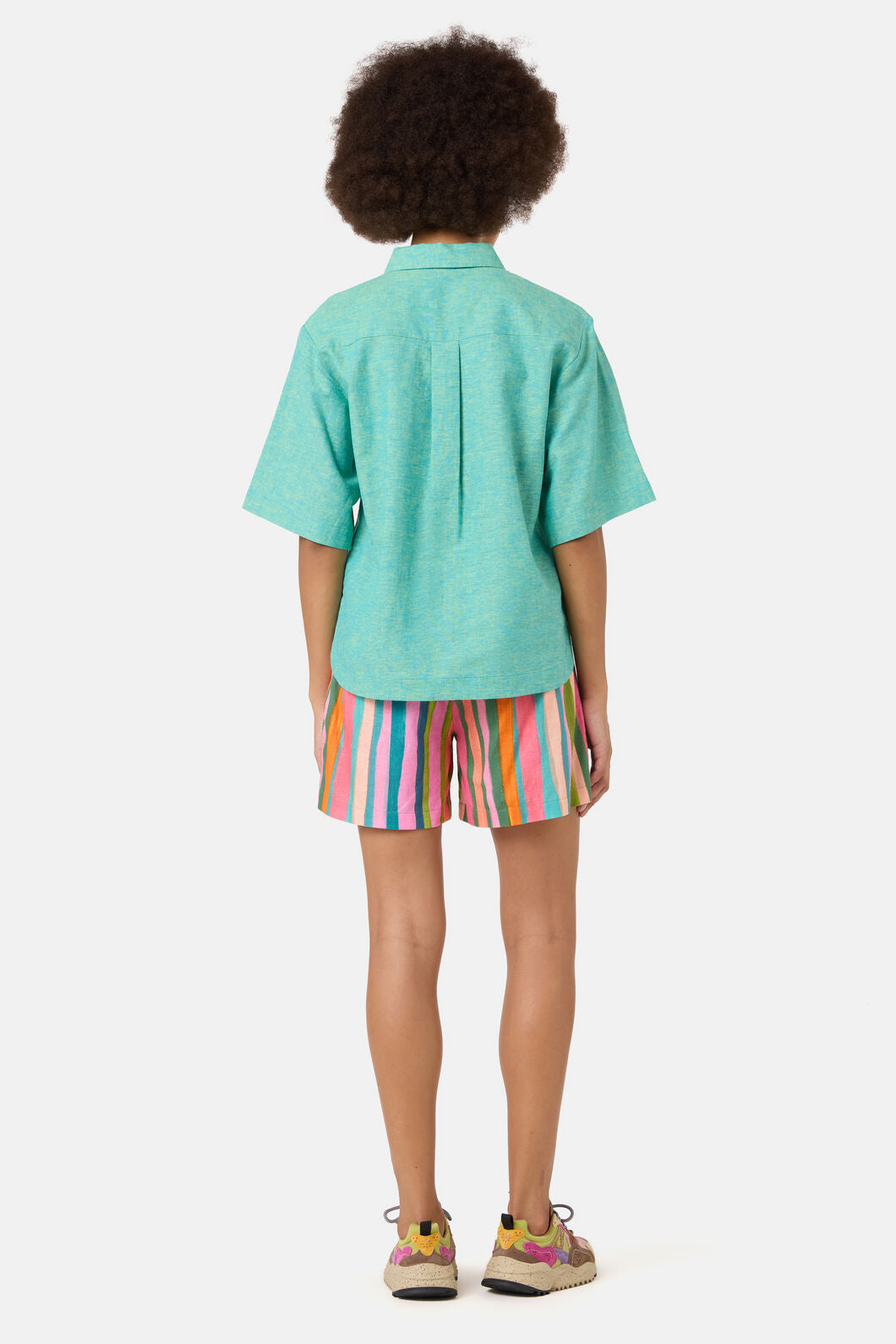 Gorman NZ - Raw Coast Oversized Shirt - turquoise