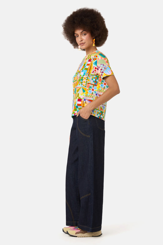 Gorman NZ - Sunspill Classic Tee - print
