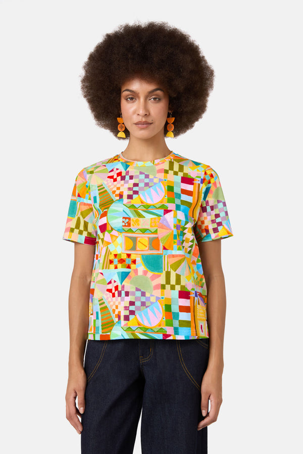 Gorman NZ - Sunspill Classic Tee - print