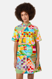 Gorman NZ - Sunspill Shirt Dress - print
