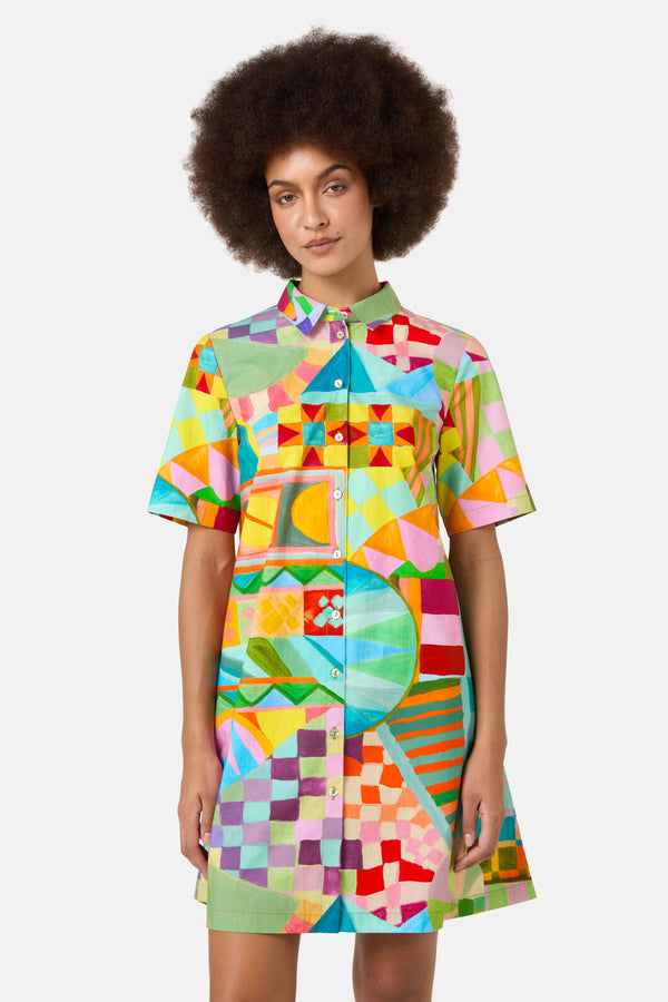 Gorman NZ - Sunspill Shirt Dress - print
