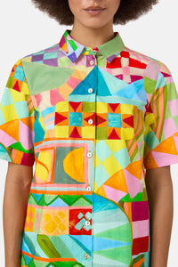 Gorman NZ - Sunspill Shirt Dress - print