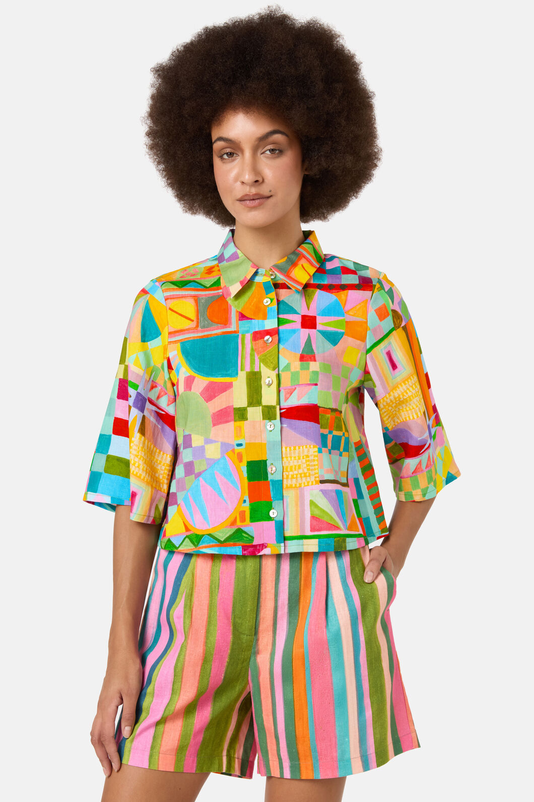 Gorman NZ - Sunspill Print Shirt - print