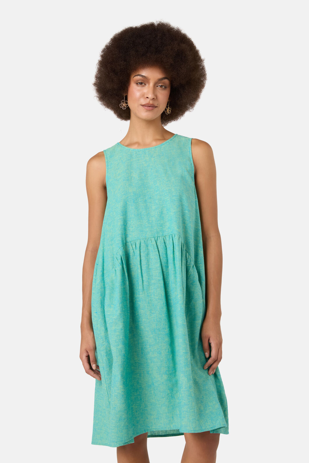 Gorman NZ - Raw Coast Dahlia Dress - turquoise