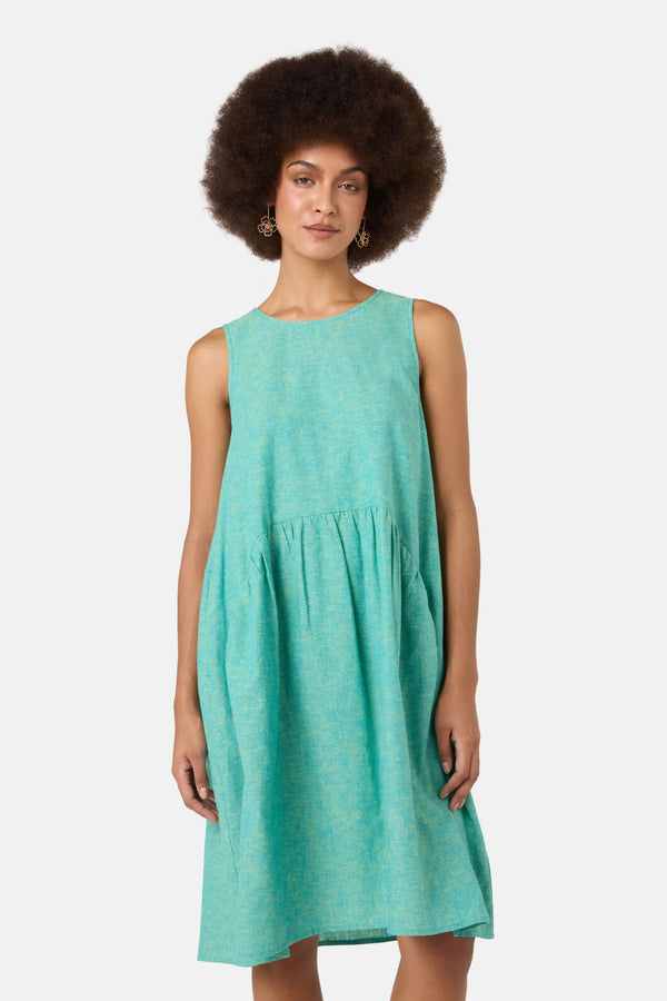 Gorman NZ - Raw Coast Dahlia Dress - turquoise