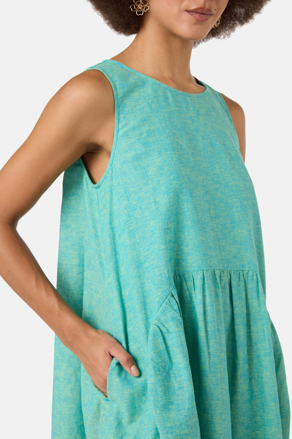 Gorman NZ - Raw Coast Dahlia Dress - turquoise