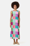 Gorman NZ - Sunspill Check Party Dress - print