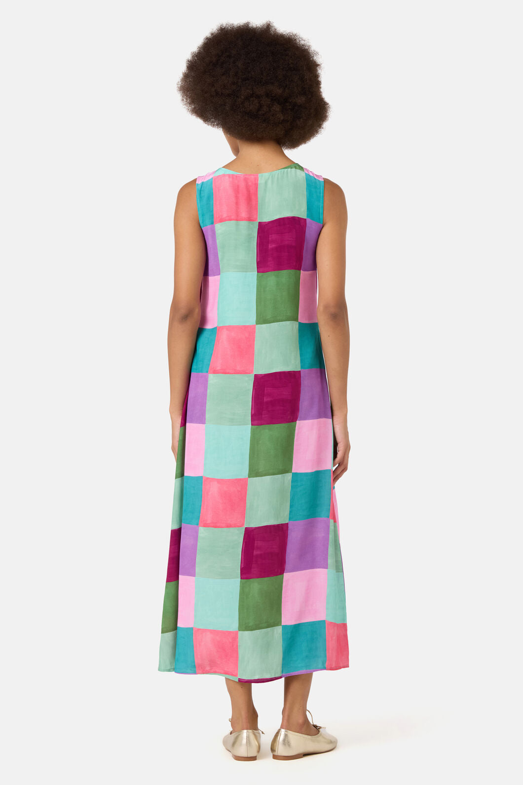 Gorman NZ - Sunspill Check Party Dress - print